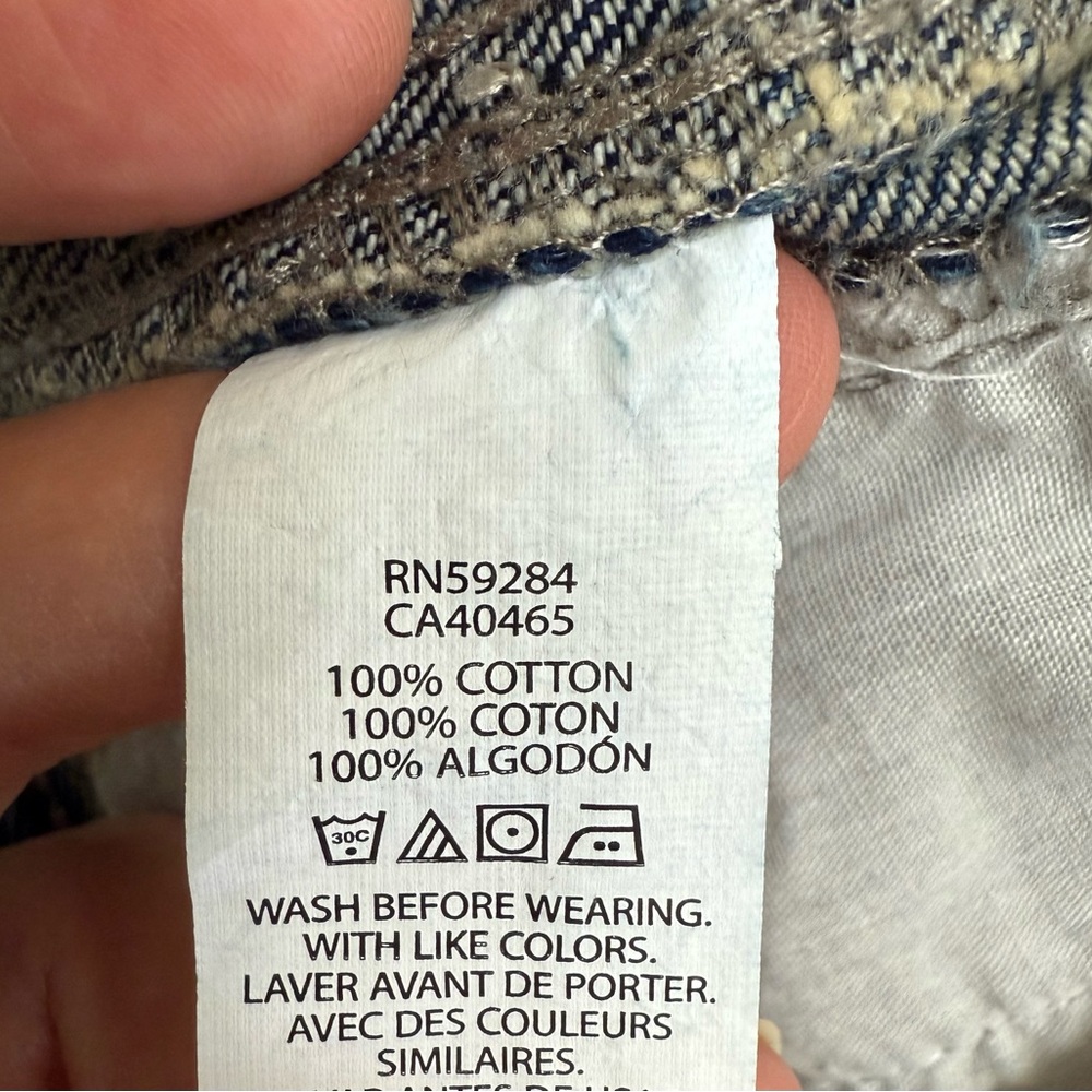 Children’s place denim jacket kids size large 10/12 - Picture 7 of 10